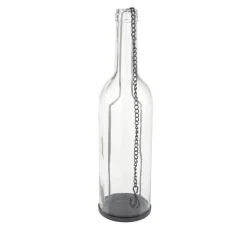 VBS Decoupage|Glasgravur>Windlicht "Flasche", Höhe 29 cm
