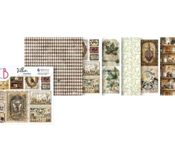 Ciao Bella Kartengestaltung|Scrapbooking>Vellum Paper "Cabinet of Curiosities"