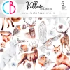 Ciao Bella Transparentpapier|Kartengestaltung>Vellum Paper "Winter Journey"