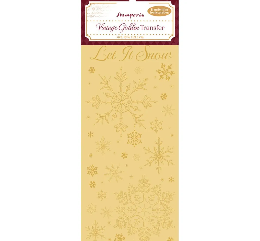 Stamperia Dekoelemente|Scrapbooking>Vintage Golden Transfer
