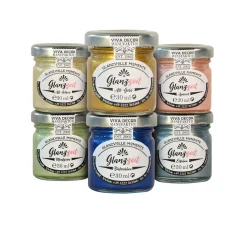 Viva Decor Farbsets|Effektfarbe>Glanzzeit "Glanzvolle Momente", 6er-Set