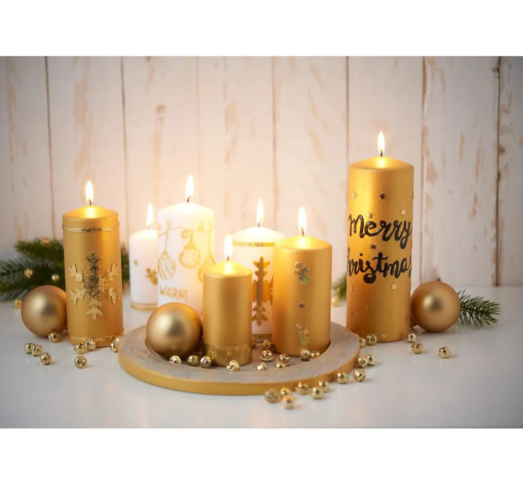 Viva Decor Effektfarbe|Kerzen Gestalten>"Inka Gold"