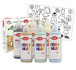 Kinder Viva Decor Window Color|Window Color>Viva KIDS Window Color-Set "Nordic Friends"