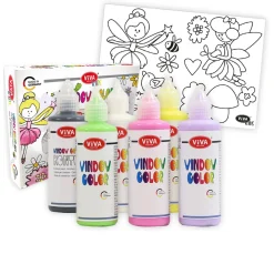 Kinder Viva Decor Window Color|Window Color>Viva KIDS Window Color-Set "Fairy Magic"