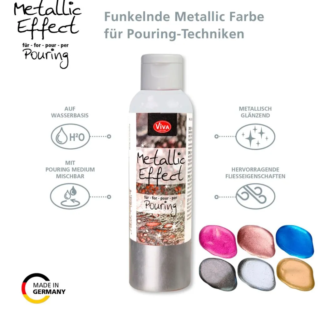 Viva Decor Pouring|Pouring Farbe>VivaDecor Metallic Effekt Pouring