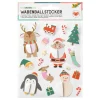 folia Scrapbooking|Kartengestaltung>Wabenball Sticker "Christmas"