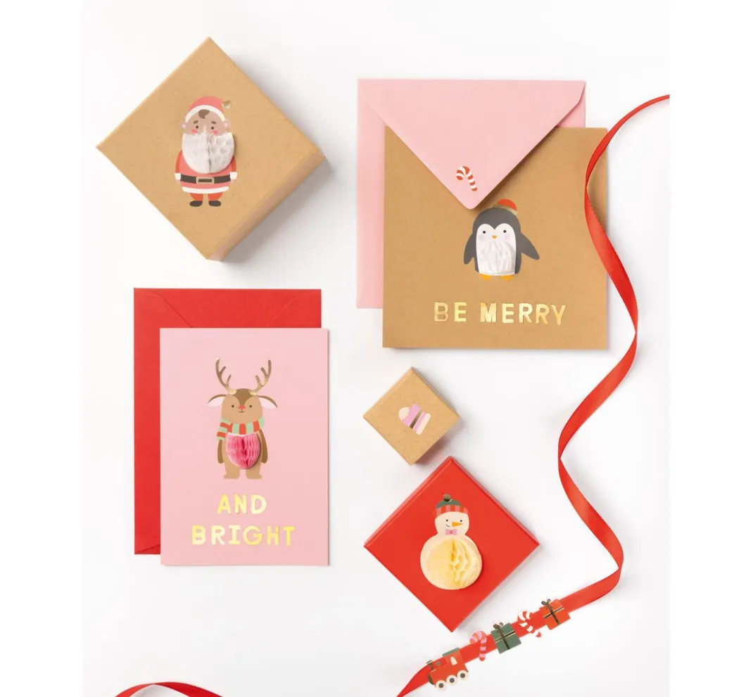 folia Scrapbooking|Kartengestaltung>Wabenball Sticker "Christmas"