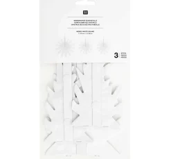 Rico Design Papier-Bastelsets|Falt- & Origamipapier>Wabenpapier-Eiskristalle