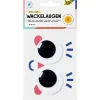 Kinder folia Wackel- & Tieraugen|Bastelzubehör>Wackelaugen "Basic", selbstklebend