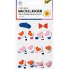 Kinder folia Wackel- & Tieraugen|Bastelzubehör>Wackelaugen "Hearts", 20 mm, selbstklebend