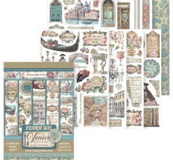 Stamperia Sticker & Klebebänder|Kartengestaltung>Washi Pad "Venice"