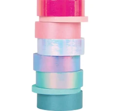 Rayher Masking Tape|Sticker & Klebebänder>Washi Tape "Shiny Mix"