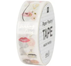 Rico Design Masking Tape|Sticker & Klebebänder>Washi Tape "Wedding Day"