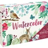 Topp Aquarell|Farbsets>Watercolor - Die wunderbare Kreativbox. Mit Anleitungsbuch und Material