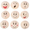 Kinder GLOREX Marionetten & Figuren|Styropor- Und Watteformen>Wattekugeln mit Gesicht