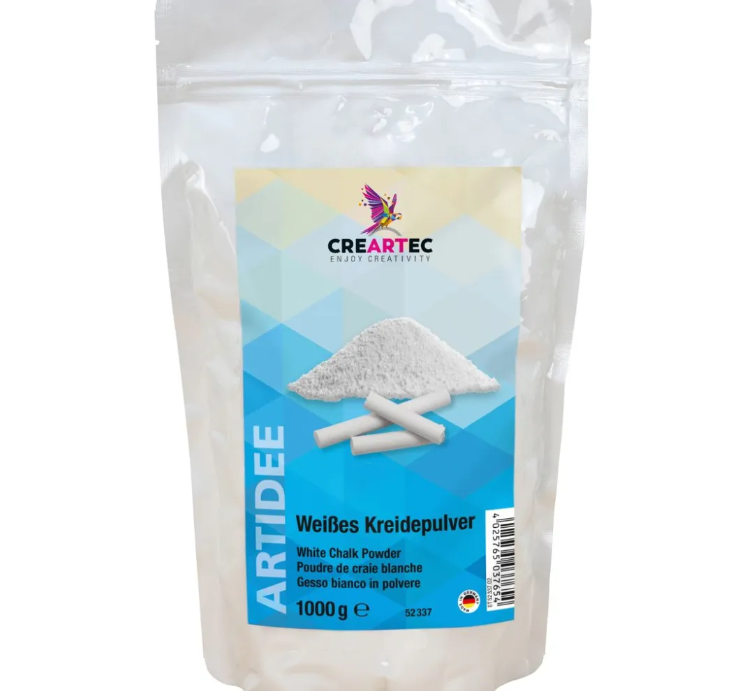 CREARTEC Papierschöpfen|Weitere Hilfsmittel>Weißes Kreidepulver