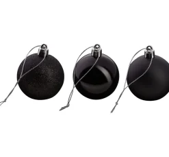 Othmar Decorations Anhänger>Weihnachtskugeln aus Kunststoff, 12 Stück