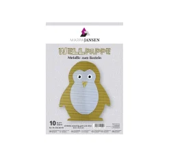 Kinder MarpaJansen Wellpappe|Papier>Wellpappen-Sortiment "Metallic"
