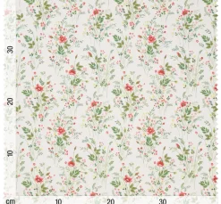 Westfalenstoffe Patchworkstoffe|Patchwork>Baumwoll-Stoff Florenz "Farn mit Blumen"