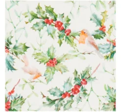 Westfalenstoffe Patchwork|Weihnachtsstoffe>Baumwoll-Stoff Rothenburg "Ilex"