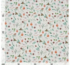 Westfalenstoffe Weihnachtsstoffe|Patchworkstoffe>Baumwoll-Stoff Rothenburg "Weihnachtsallerlei"