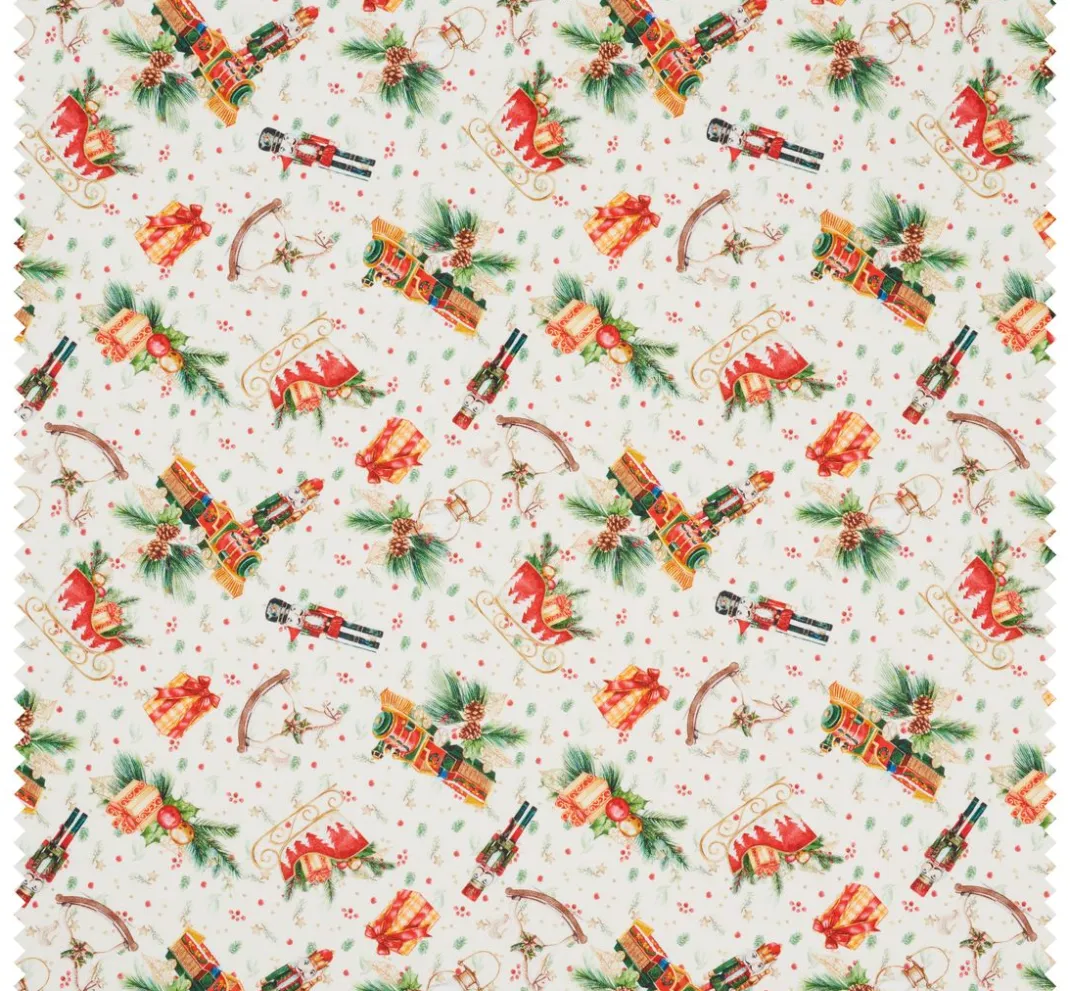 Westfalenstoffe Patchwork|Patchworkstoffe>Baumwoll-Stoff Rothenburg "Nußknacker"