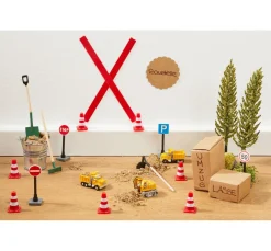 HobbyFun Miniaturen>Wichtel-Set "Pylonen & Verkehrsschilder"