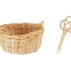 HobbyFun Miniaturen>Wichtel-Set "Wäschekorb & Teppichklopfer"