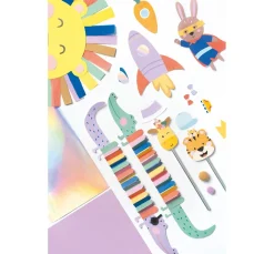 Kinder folia Papier-Bastelsets|Weitere Geschenkideen Für Kinder>WOW Bastel Box "Happiness Safari"
