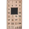 Rico Design Stempel & Zubehör|Kartengestaltung>XL Stempel-Set "Adventszahlen"