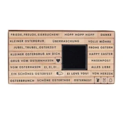 Rico Design Stempel & Zubehör|Kartengestaltung>XL Stempel-Set "Frohe Ostern"