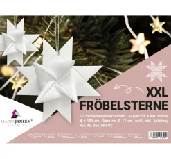 MarpaJansen Origami & Papier Falten|Papierstreifen>XXL Fröbelsterne